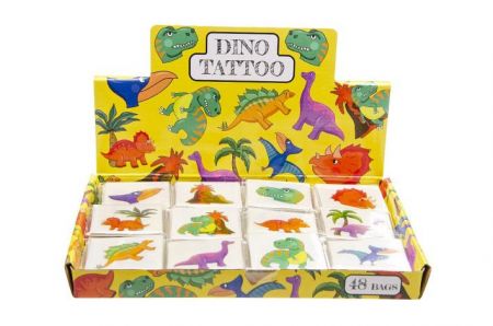 Tetování Dinosauři 12 kusů