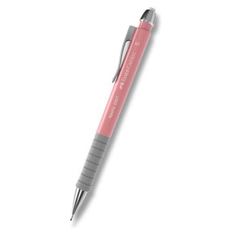 Mechanická tužka Faber-Castell Apollo 0,7 mm, sv. růžová