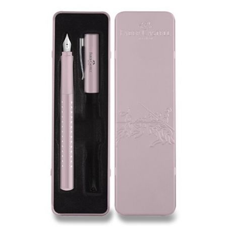 Plnicí pero Faber-Castell Sparkle hrot M, růžová