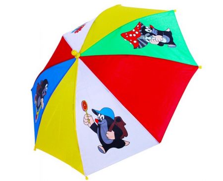 Deštník Krtek automatický se 4 obrázky