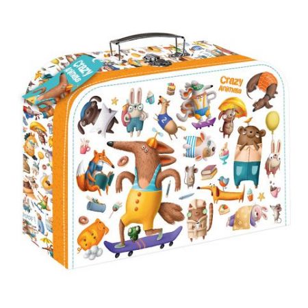 ARGUS Dětský kufřík Crazy Animals 35 cm 17360312