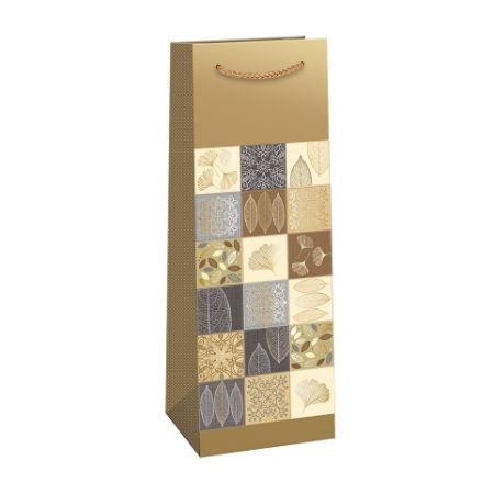ARGUS Dárková papírová taška LUX na víno (13 x 37.5 cm) 07390134