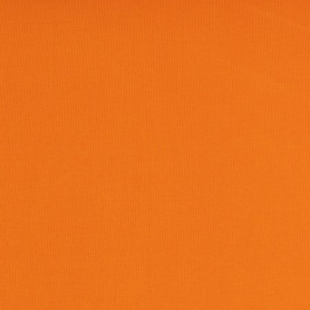 Úplet bavlna, š.2x75 cm, oranžový, oboulíc