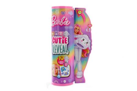 Barbie Cutie Reveal Barbie pastelová edice - ovce HKR03