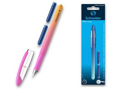 Bombičkové pero Schneider Voyage mix barev
