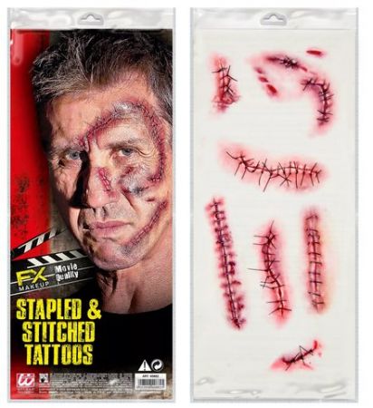 Tetování zranění - jizvy