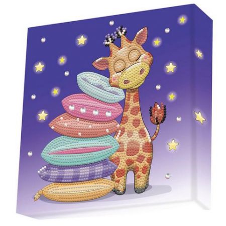 DOTZIES - Diamantové malování - Spící žirafa