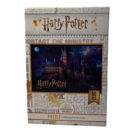 Mini puzzle Harry Potter 50 ks Bradavice