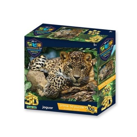 3D puzzle - GES Jaguar 100 dílků