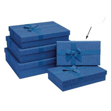 ARGUS Dárková krabice textilní se saténovou stužkou 21165181