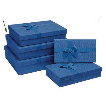 ARGUS Dárková krabice textilní se saténovou stužkou 21195181