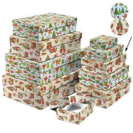 ARGUS Dárková krabice vánoční papír 25341173