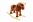 Kůň houpací s efekty hnědák 71x30x58 cm