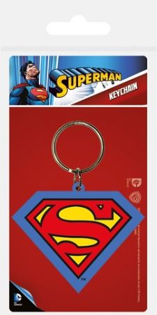 Klíčenka gumová Superman