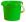 Androni Kyblík s výlevkou - průměr 13 cm, zelený