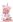 Antonio Juan 85105-3 Jednorožec růžový - realistická panenka miminko s celovinylovým tělem
