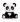 Keel Toys SE1089 Keeleco Panda - eko plyšová hračka 16 cm