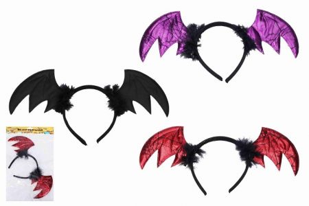 Set karneval - čelenka netopýr