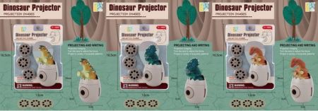 Projektor s dinosaurem 10cm