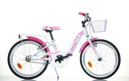 Dino Bikes Dětské kolo 20&quot; 204R-05S - Girl white/ pink