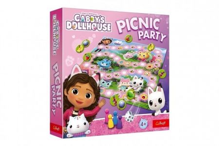 Picnic Party - Gabby&sbquo;s Dollhouse společenská hra v krabici 24,5x25x5,5cm