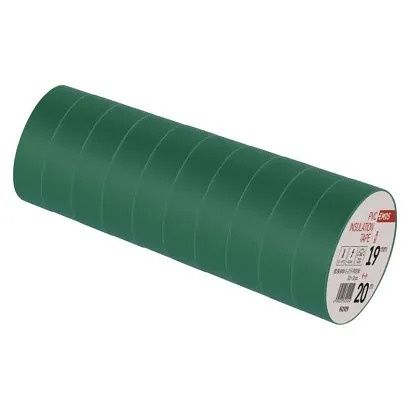 EMOS Izolační páska PVC 19mm / 20m zelená