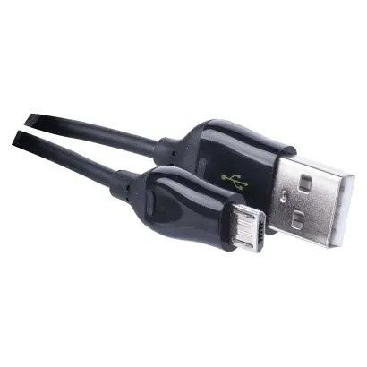 EMOS Rychlonabíjecí a datový kabel USB-A 2.0 / micro USB-B 2.0, Quick Charge, 1 m, černý