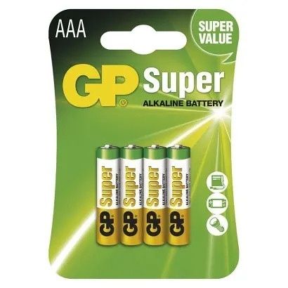 GP Alkalická baterie GP Super AAA (LR03)