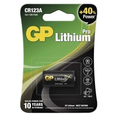 GP Lithiová baterie GP CR123A