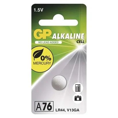 GP Alkalická knoflíková baterie GP A76F (LR44)
