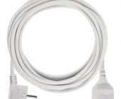 EMOS Prodlužovací kabel 5 m / 1 zásuvka / bílý / PVC / 1 mm2