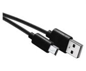 EMOS Nabíjecí a datový kabel USB-A 2.0 / mini USB-B 2.0, 2 m, černý