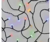 EMOS LED vánoční řetěz, 4 m, venkovní i vnitřní, multicolor, časovač