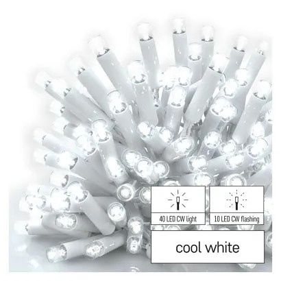 EMOS Profi LED spojovací řetěz blikající bílý – rampouchy, 3 m, venkovní, studená bílá