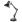 EMOS Stolní lampa DUSTIN na žárovku E27, černá