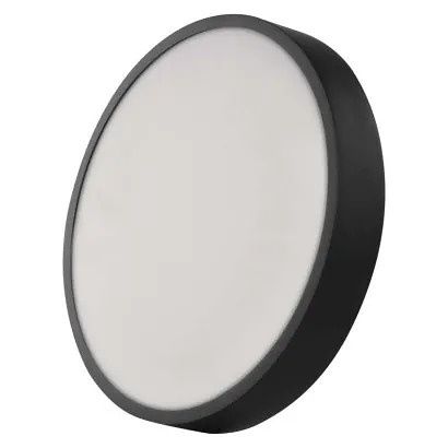EMOS LED přisazené svítidlo NEXXO, kruhové, černé, 28,5W, se změnou CCT