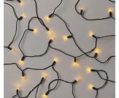 EMOS LED vánoční řetěz – tradiční, 22,35 m, venkovní i vnitřní, vintage