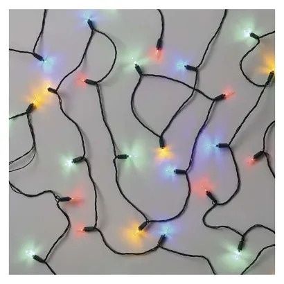 EMOS LED vánoční řetěz – tradiční, 17,85 m, venkovní i vnitřní, multicolor