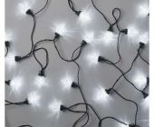 EMOS LED vánoční řetěz – šišky, 9,8 m, venkovní i vnitřní, studená bílá, programy