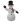 EMOS LED sněhulák nafukovací, 200 cm, venkovní i vnitřní, studená bílá