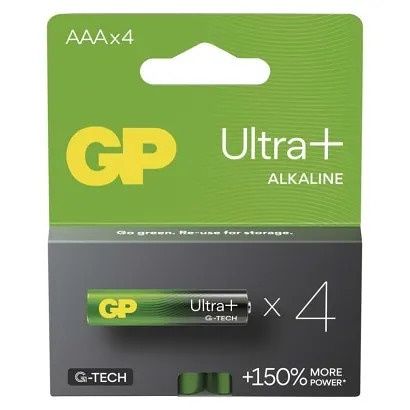 GP Alkalická baterie GP Ultra Plus AAA (LR03)