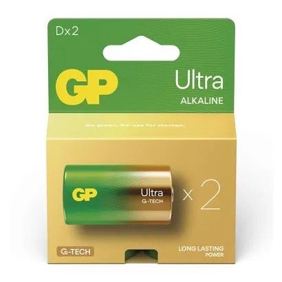 GP Alkalická baterie GP Ultra D (LR20)