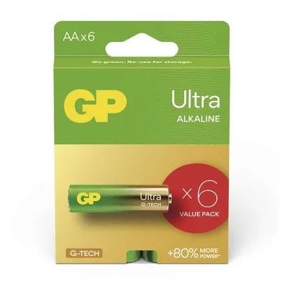 GP Alkalická baterie GP Ultra AA (LR6)