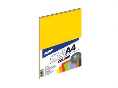 Složky barevných papírů 16l (8 barev)