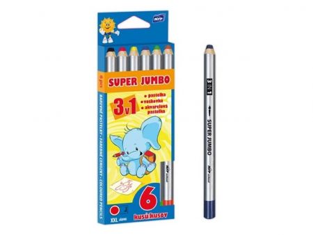 Pastelky MFP Super Jumbo 3v1