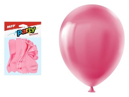 Balónek M 12ks sáček 30cm růžový