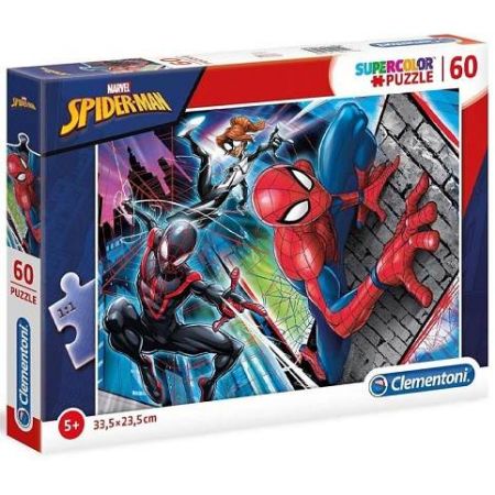 Clementoni - Puzzle Supercolor 60 Spiderman