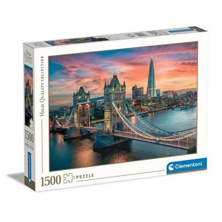 Clementoni - Puzzle 1500 Londýn za soumraku