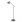 EMOS Stojací lampa ARTHUR na žárovku E27, 150cm, tmavě šedá