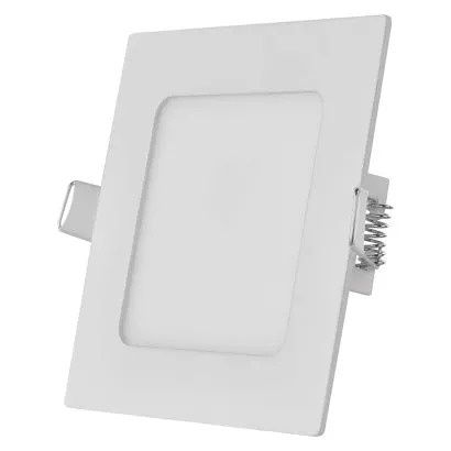 EMOS LED vestavné svítidlo NEXXO, čtvercové, bílé, 7W, neutrální bílá